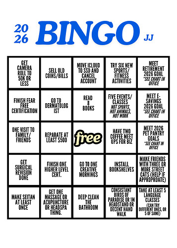 Peach and White Minimalist Bridal Shower Bingo Card